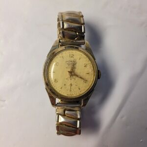 Windsor Watch Mechanical‎ Swiss Made Two-Tone Expansion Band Vintage